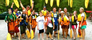 family kayak trip