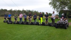 getting ready to segway