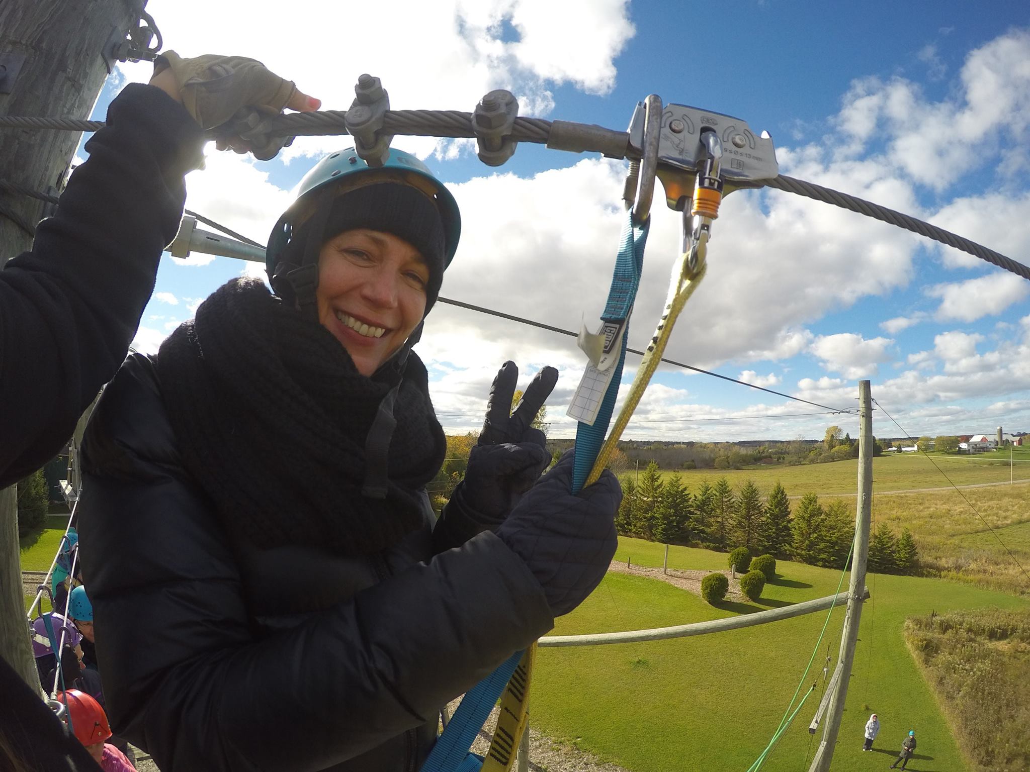 zip line tours door county wi