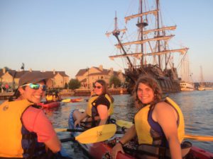 tall ships fest kayak tour