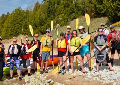 group kayak photo