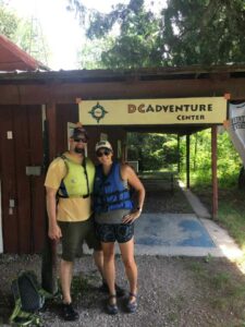 couple at door county adventure center