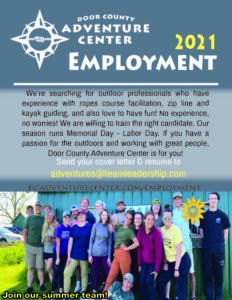 2021 employment work outdoors