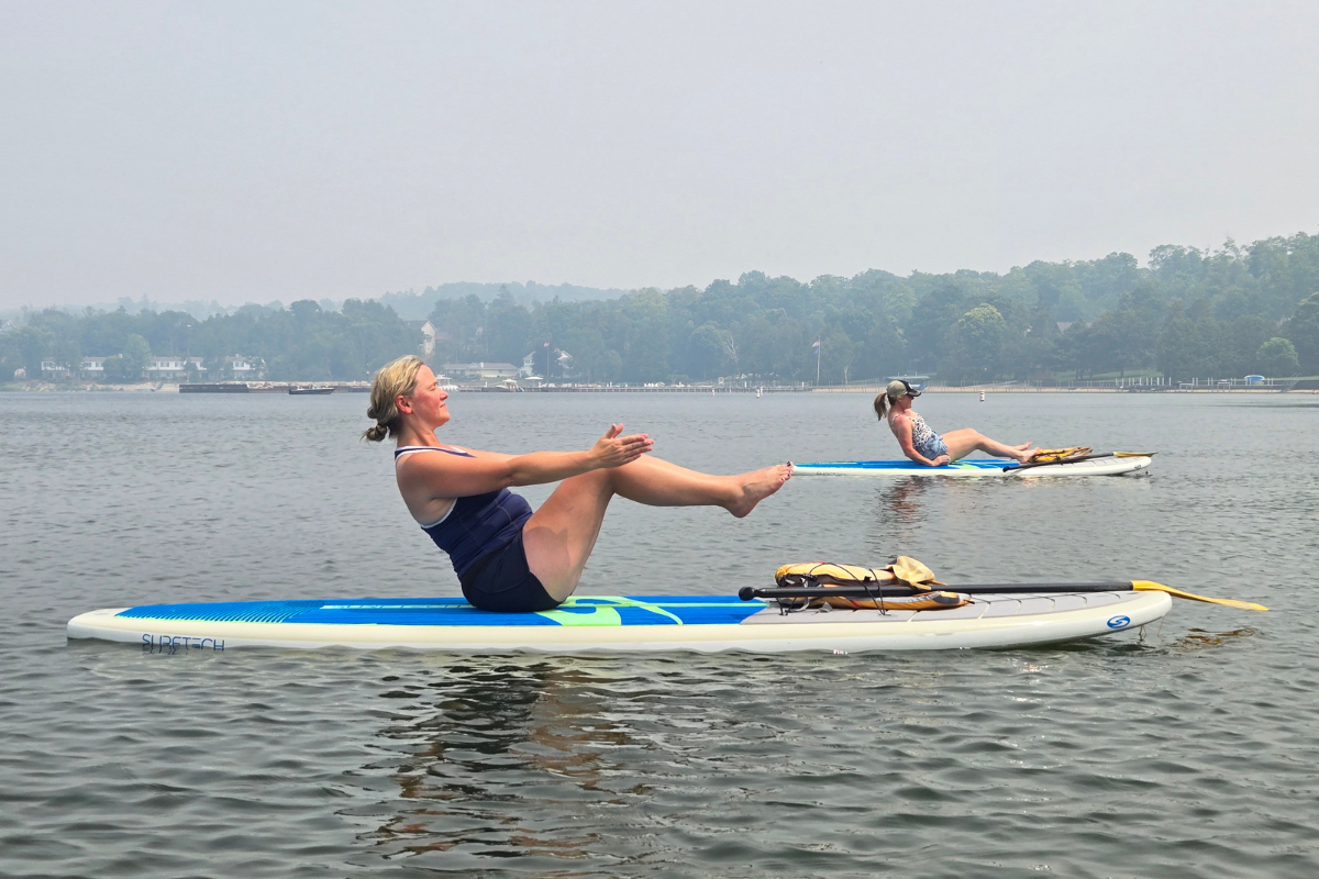 Stand-Up Paddleboard Yoga in Egg Harbor