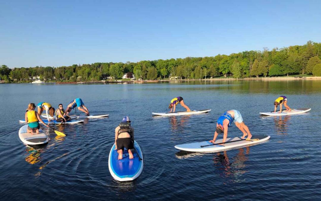 SUP Yoga in Door County: Find Your Balance on the Water