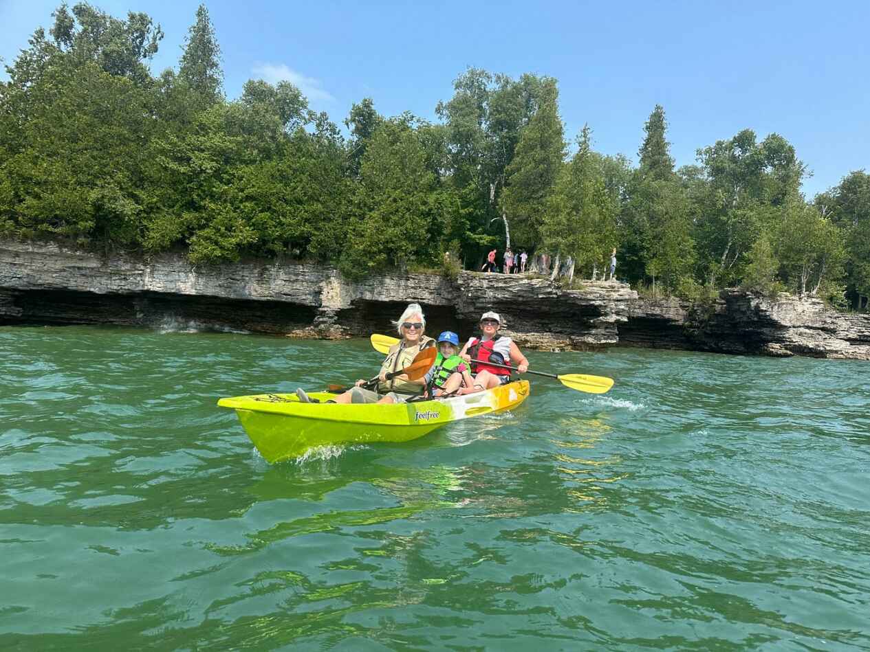 Guest review photo on cave and dunes tour